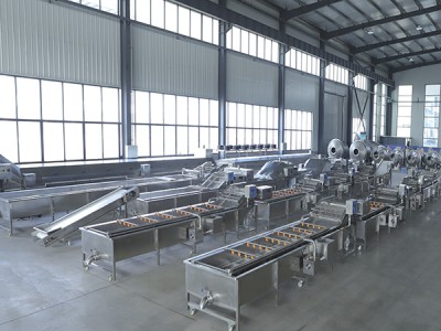 清洗風(fēng)干流水線