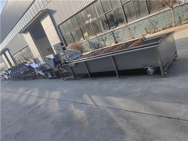 葉裝類加工流水線